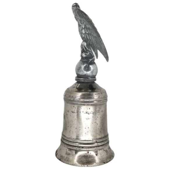 Let Freedom Ring Beautiful Pewter Eagle Bell, USA PA American Metal Vintage - Picture 4 of 11